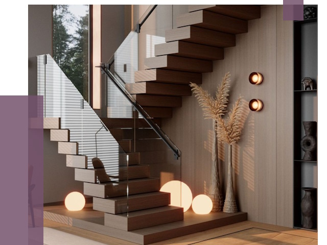 Изготовление и монтаж лестниц в Михайловке от 86420 руб. | ПРОЛЁТ-Мхл