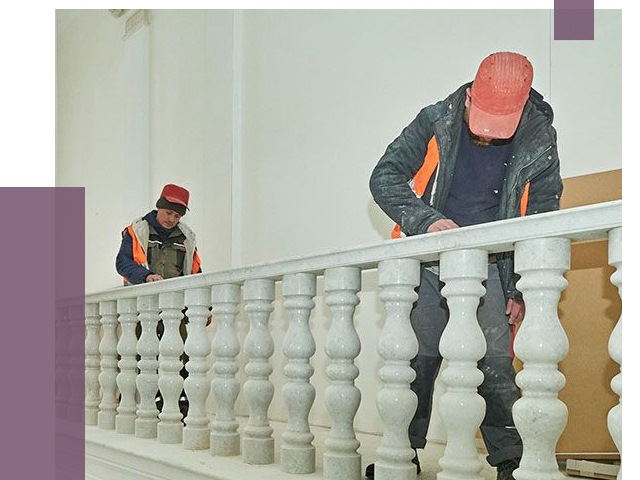 Реставрация деревянной лестницы в Михайловке от 7981 руб. 