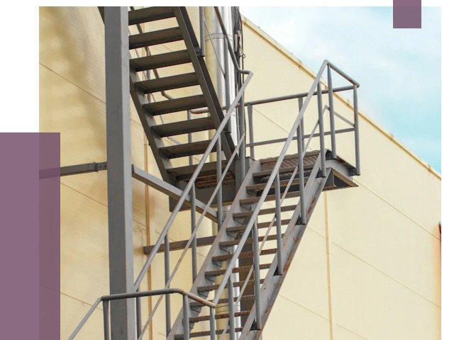 Пожарные лестницы в Михайловке от 12200 руб. — монтаж и продажа | ПРОЛЁТ-Мхл