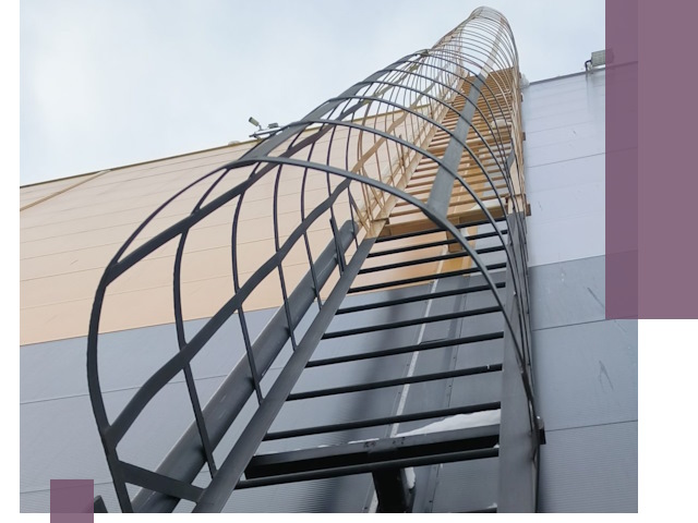 Изготовление и монтаж пожарных лестниц в Михайловке профессионально