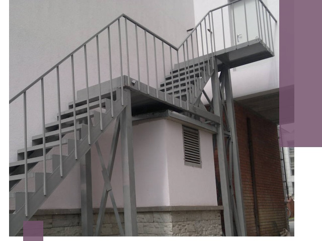 Монтаж пожарных лестниц под ключ в Михайловке с гарантией качества