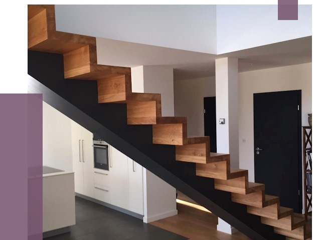 Изготовление деревянных лестниц в Михайловке от 86420 руб. | ПРОЛЁТ-Мхл