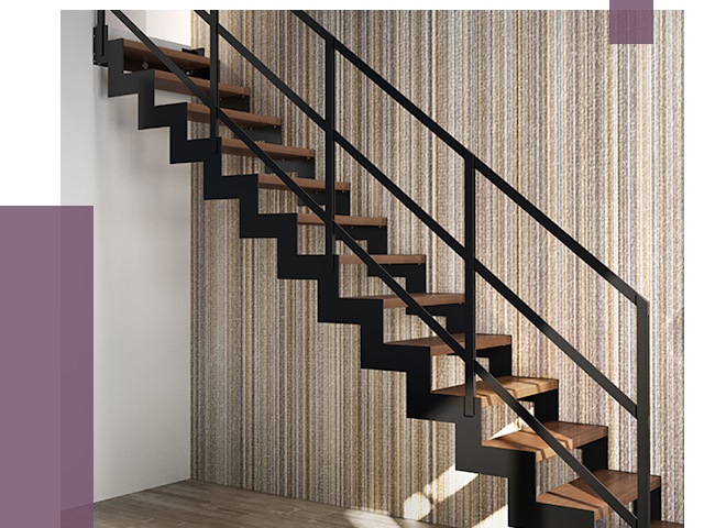 Изготовление металлических лестниц в Михайловке от 48293 руб. | ПРОЛЁТ-Мхл