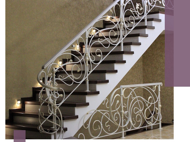 Кованые лестницы под ключ в Михайловке — изготовление и монтаж