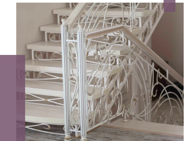 Изготовление кованых лестниц на заказ в Михайловке от 86420 руб. | ПРОЛЁТ-Мхл