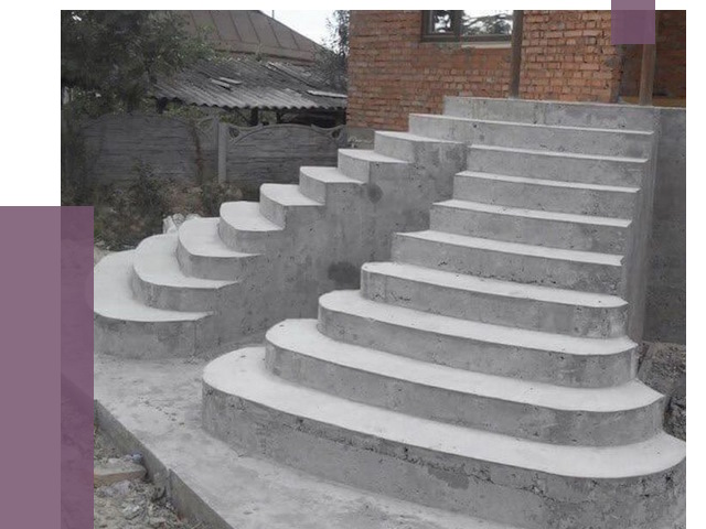 Монтаж бетонных лестниц в Михайловке от 4270 руб. 