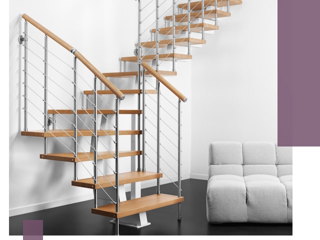 Модульные лестницы под ключ в Михайловке — монтаж и изготовление