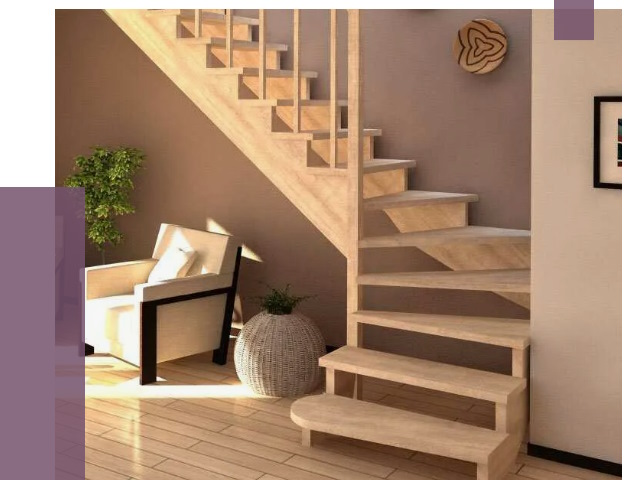 Изготовление Г-образных лестниц в Михайловке от 18809 руб. 