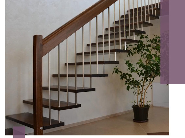 Лестницы на больцах под ключ в Михайловке – изготовление и монтаж