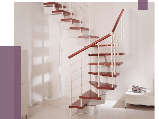 Изготовление лестниц на больцах в Михайловке от 9659 руб. | ПРОЛЁТ-Мхл