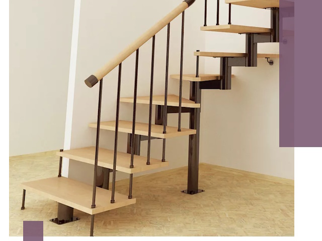 Монтаж лестниц на больцах в Михайловке — быстро и надежно