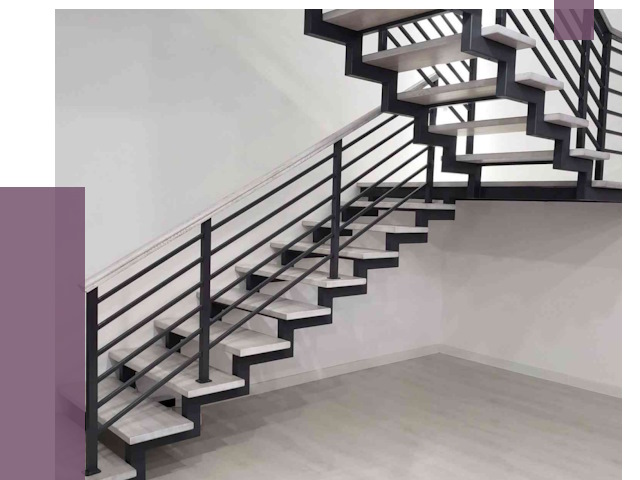 Лестницы на металлокаркасе под ключ в Михайловке от 12709 руб. | ПРОЛЁТ-Мхл