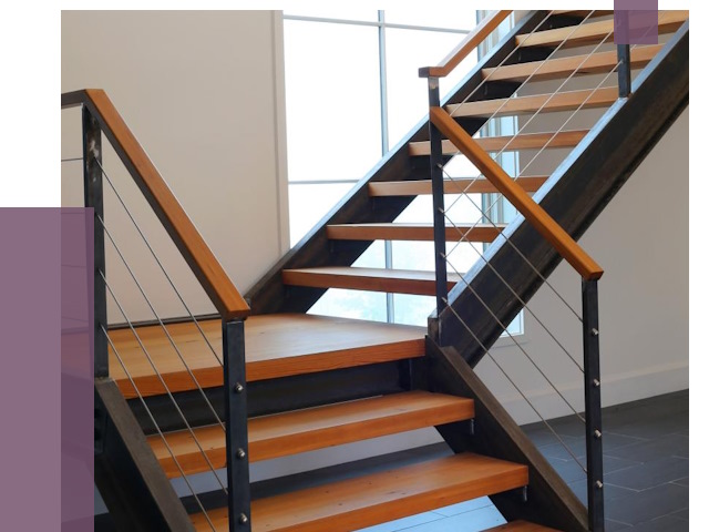 Изготовление лестниц на металлокаркасе в Михайловке от 18809 руб. | ПРОЛЁТ-Мхл