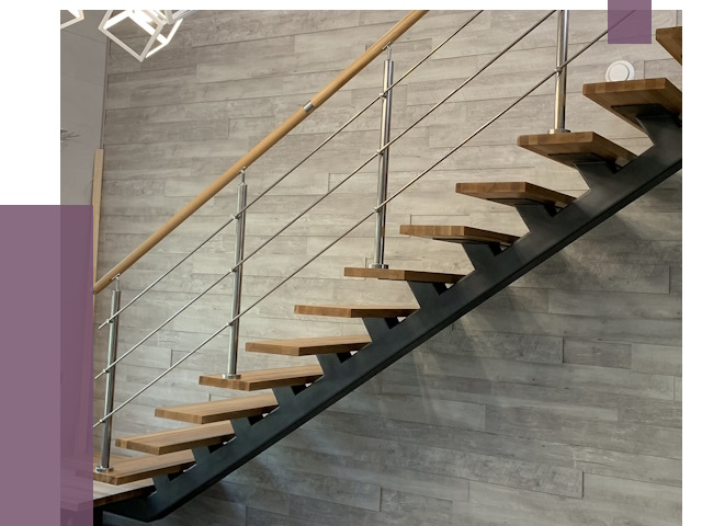 Изготовление лестниц на монокосоуре в Михайловке от 75744 руб. 