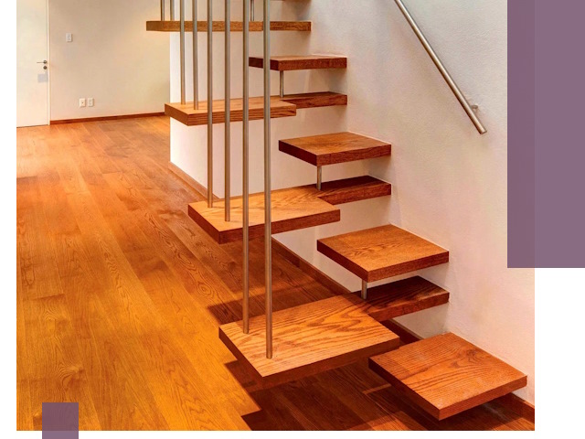 Лестницы «гусиный шаг» на заказ в Михайловке для узких пространств