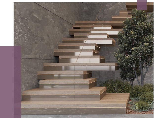 Современные лестницы в Михайловке от 13725 руб. | ПРОЛЁТ-Мхл