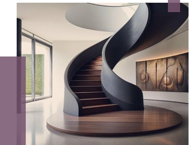 Элитные лестницы под заказ в Михайловке от 188090 руб. — ПРОЛЁТ-Мхл