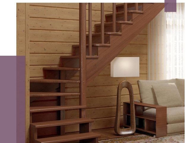 Лестницы эконом класса в Михайловке от 18148 руб. бюджетные решения