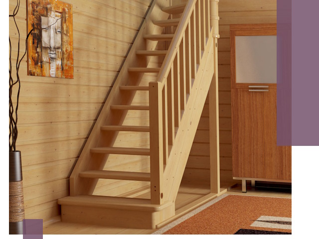 Лестницы эконом класса под ключ в Михайловке — недорого и быстро