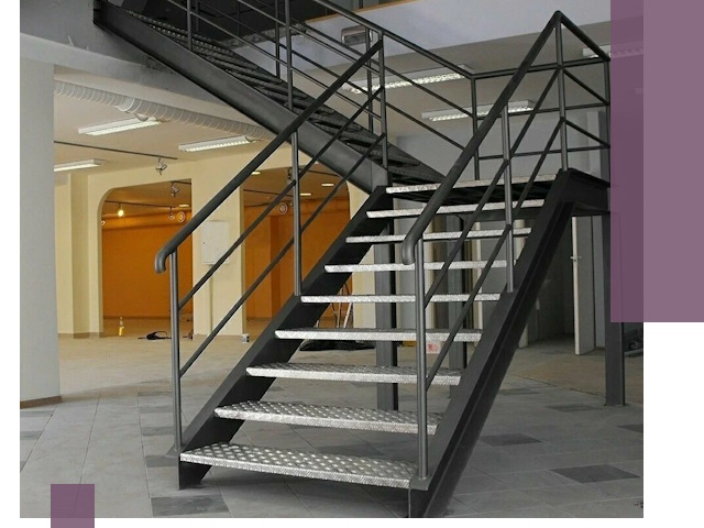 Лестницы для офиса в Михайловке: изготовление, монтаж, демонтаж