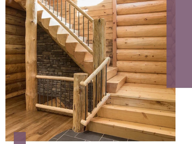 Лестницы в баню под заказ и профессиональный монтаж в Михайловке