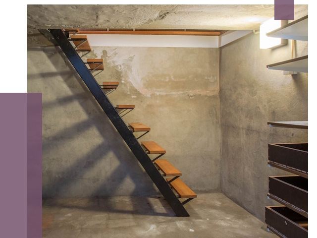 Лестницы в подвал в Михайловке от 13065 руб. — монтаж | ПРОЛЁТ-Мхл