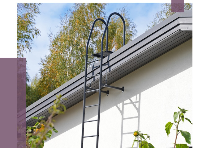 Лестницы на крышу в Михайловке от 19012 руб. — монтаж и монтаж ПРОЛЁТ-Мхл