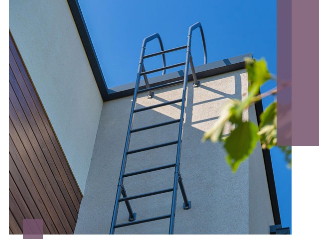 Лестницы на крышу в Михайловке — изготовление, монтаж, демонтаж