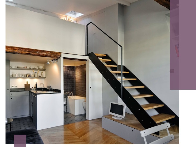 Лестницы на антресоль под ключ в Михайловке — изготовление и монтаж