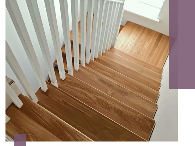 Лестницы из бука в Михайловке: изготовление, монтаж и демонтаж