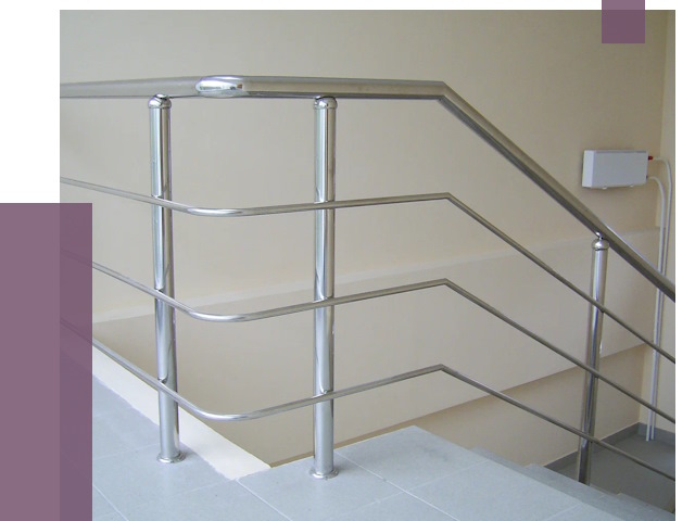 Алюминиевые перила в Михайловке от 6304 руб. под ключ | ПРОЛЁТ-Мхл