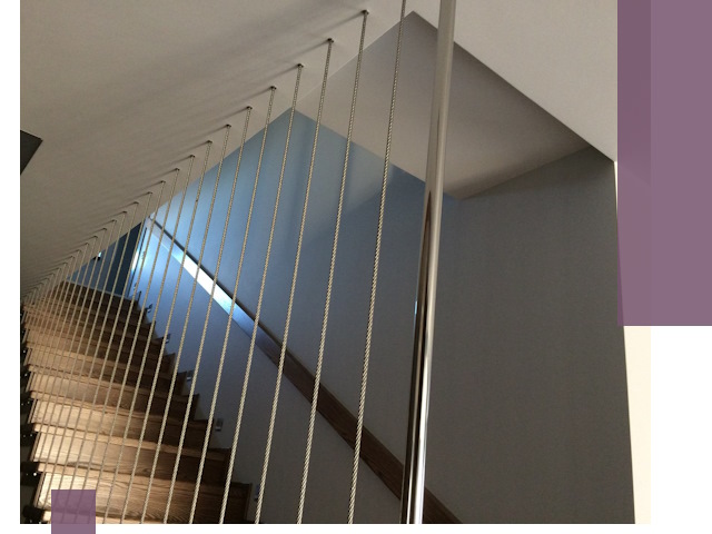 Тросовые перила под ключ в Михайловке — производство и монтаж