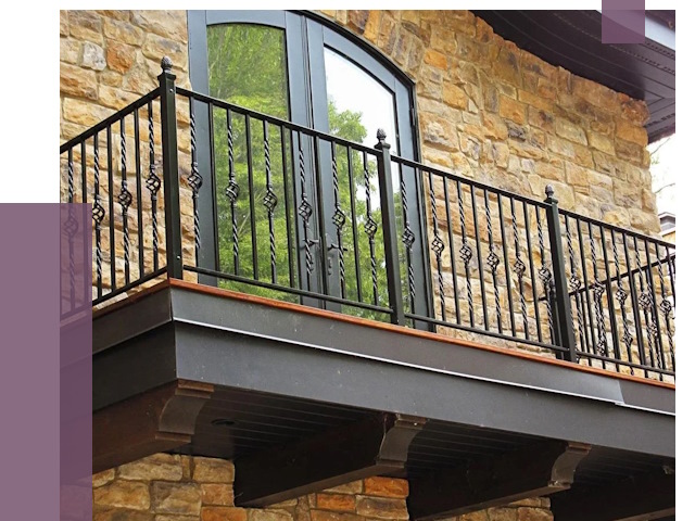Балконные ограждения в Михайловке от 7981 руб. — купить | ПРОЛЁТ-Мхл
