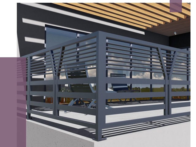 Изготовление балконных ограждений в Михайловке от 10675 руб. | ПРОЛЁТ-Мхл