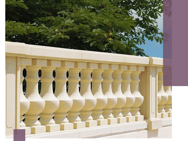 Установка балюстрады в Михайловке: изготовление и монтаж под ключ