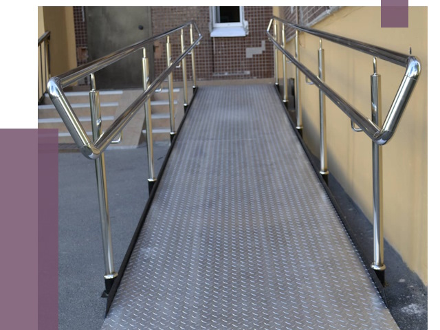 Пандусы в Михайловке от 12200 руб. — установка для инвалидов | ПРОЛЁТ-Мхл