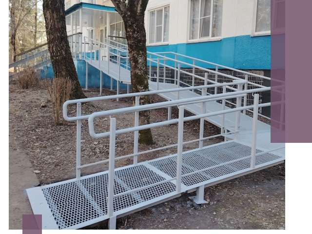 Пандусы под ключ в Михайловке: изготовление, монтаж и демонтаж