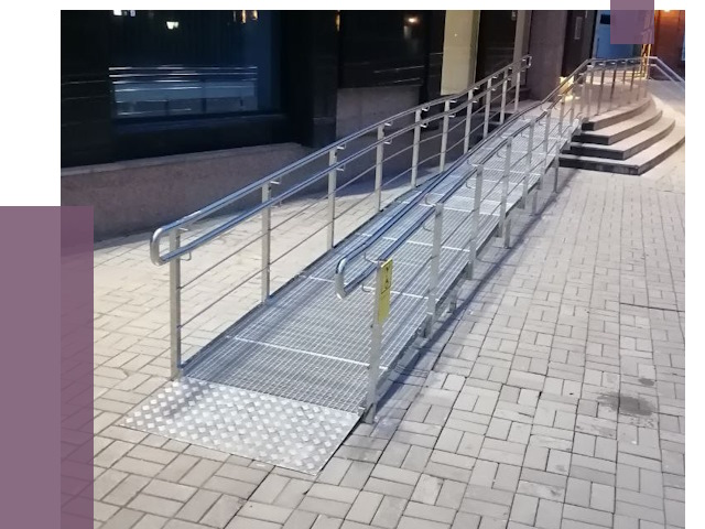 Ремонт пандусов в Михайловке — восстановление от 8642 руб. 