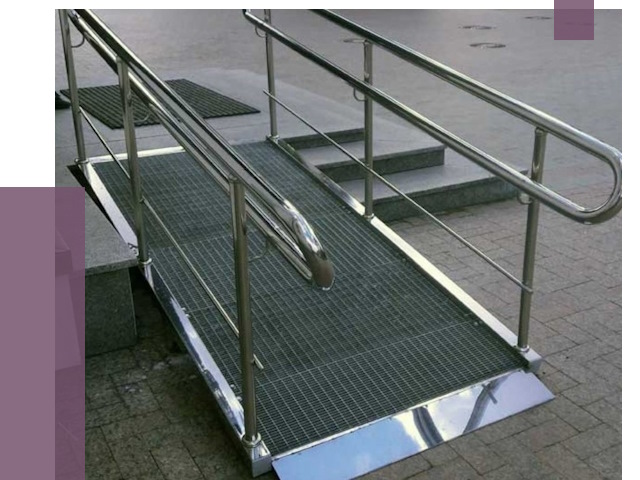 Монтаж пандусов для инвалидов в Михайловке от 8561 руб. под ключ | ПРОЛЁТ-Мхл