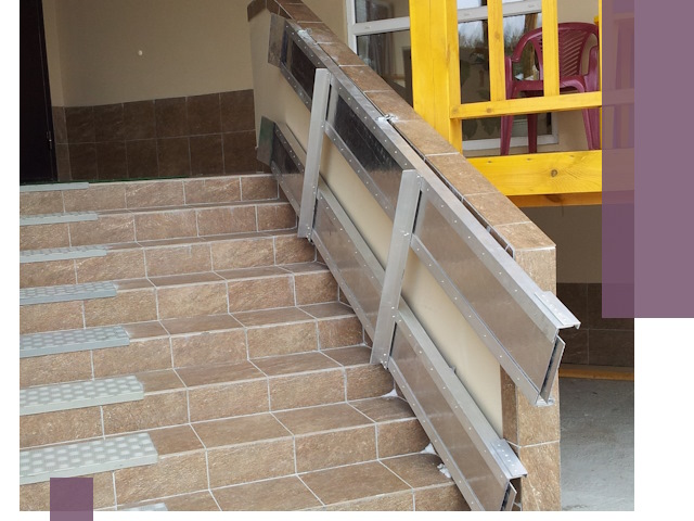 Откидные пандусы под ключ в Михайловке — монтаж и демонтаж