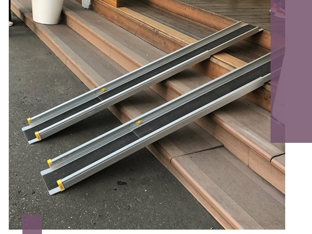 Телескопические пандусы под ключ в Михайловке — изготовление и монтаж