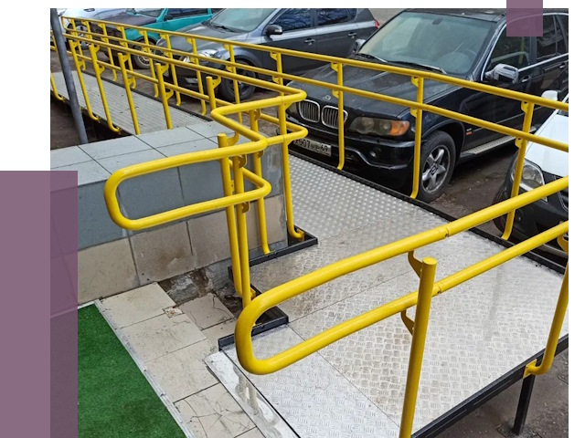 Стационарные пандусы в Михайловке от 12200 руб. | ПРОЛЁТ-Мхл