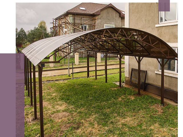 Демонтаж навесов в Михайловке от 4575 руб. — разборка и вывоз | ПРОЛЁТ-Мхл