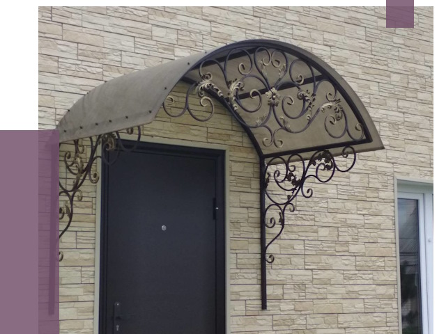 Ремонт козырьков в Михайловке от 7371 руб. | ПРОЛЁТ-Мхл