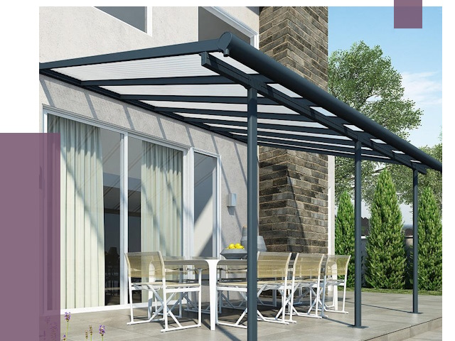 Навесы пристенные в Михайловке от 9049 руб. — монтаж и установка | ПРОЛЁТ-Мхл