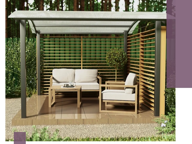 Навесы для дачи в Михайловке: изготовление, монтаж и демонтаж