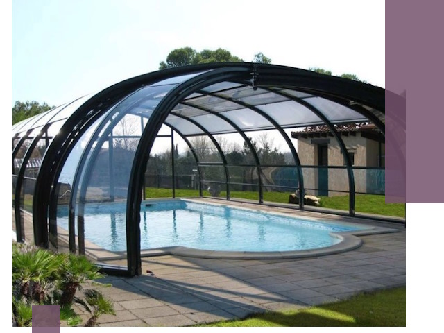 Навесы для бассейна в Михайловке: изготовление и монтаж под ключ