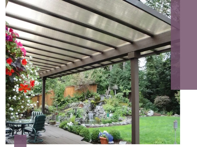 Навесы из поликарбоната под ключ в Михайловке быстро и надёжно