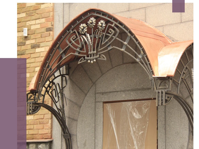 Арочные козырьки в Михайловке от 14488 руб. 