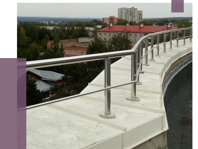 Парапеты и ограждения кровли в Михайловке от 4931 руб.